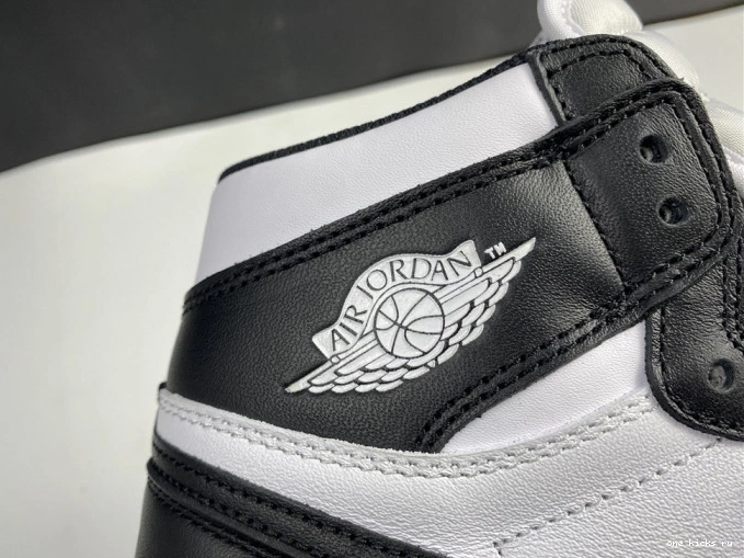 Rep Air White (2014) Black Retro 1 555088-010 Jordan 0711